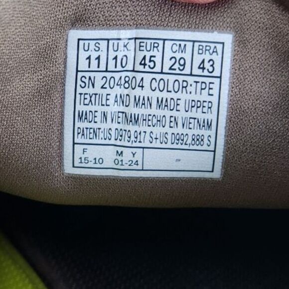 Skechers Parson Ralven Hands Free Slip-Ins Mens Sz 11 Taupe Moc Toe Shoes 204804